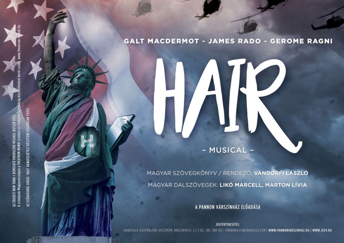 Turnéra indul a Hair musical! Turnéállomások itt!